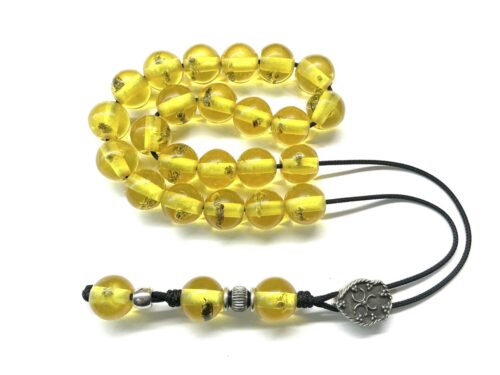 Κομπολόι από Ρητίνη με εσώκλειστα έντομα RIT 41