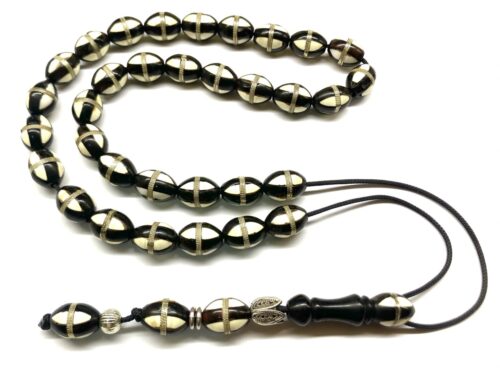 Κομπολόι 33άρι από Κούκ στολισμένο WOO 35