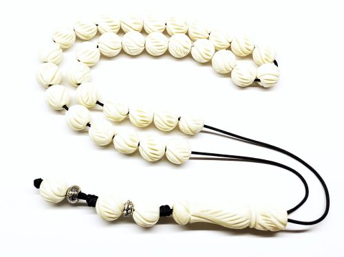 Κομπολόι 33άρι από Κόκκαλο καμήλας σκαλιστό CB 33