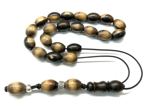 Κομπολόι από Έβενο δίχρωμο EBO 44