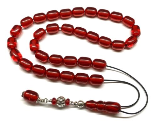 Κομπολόι 33άρι από Μαστίχα Αιγύπτου νέας κοπής κόκκινη MAS 190