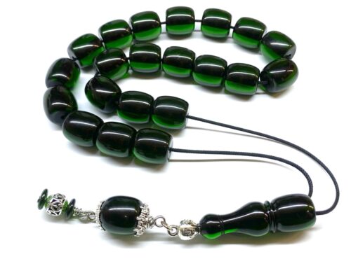 Κομπολόι από Μαστίχα Αιγύπτου νέας κοπής πράσινη MAS 205