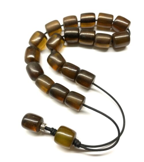 Αρωματικό κομπολόι από Λιβάνι καφέ διαυγές LIV 1