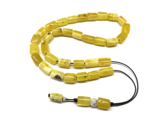 Κομπολόι 33άρι από ατόφιο Κεχριμπάρι Βασιλικό AMB 282