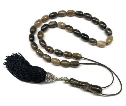 Κομπολόι 33άρι από Κέρατο νεροβούβαλου με φούντα HOR 33