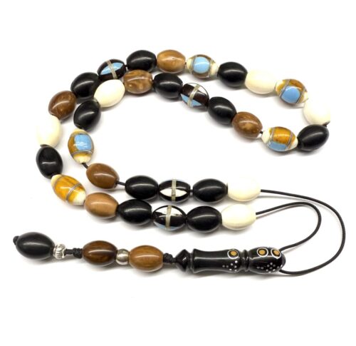 Κομπολόι 33άρι από ποικιλία υλικών  WOO 500