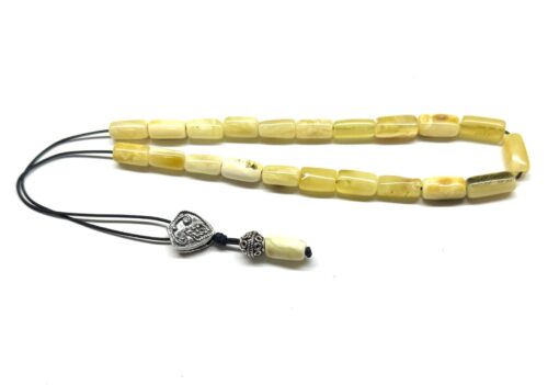 Κομπολόι από ατόφιο Κεχριμπάρι Βασιλικό AMB 120