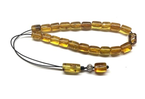 Κομπολόι από ατόφιο Κεχριμπάρι Βαλτικής AMB 140