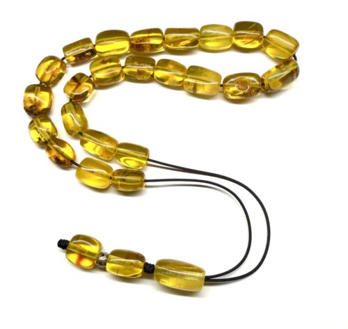 Κομπολόι από ατόφιο Κεχριμπάρι Βαλτικής AMB 212