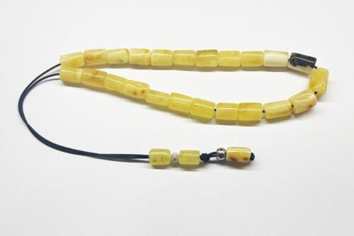 Κομπολόι από ατόφιο Κεχριμπάρι βασιλικό AMB 126