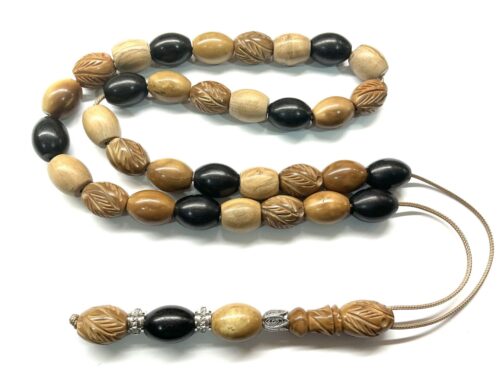 Κομπολόι 33άρι από ποικιλία ξύλων WOO 33