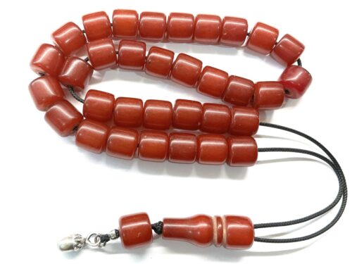 Κομπολόι 33άρι από Ρητίνη κόκκινη RIT 933