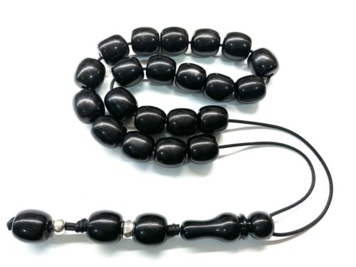 Κομπολόι από μαύρη Ρητίνη RIT 22