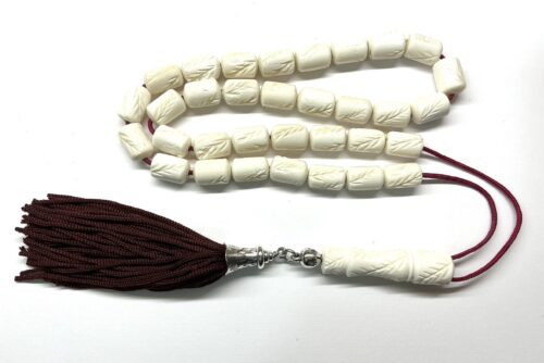 Κομπολόι 33άρι από Κόκκαλο Καμήλας σκαλιστό από εμάς CB 41