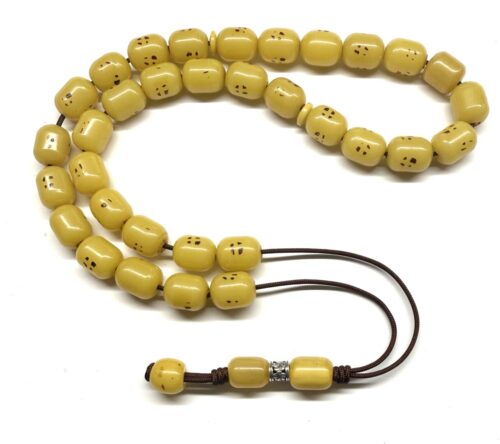 Κομπολόι 33άρι από Σούντουρους παλαιό κίτρινο SOU 300