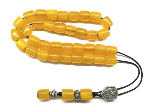 Αρωματικό Κομπολόι 33άρι από Λιβάνι κίτρινο  LIV 32